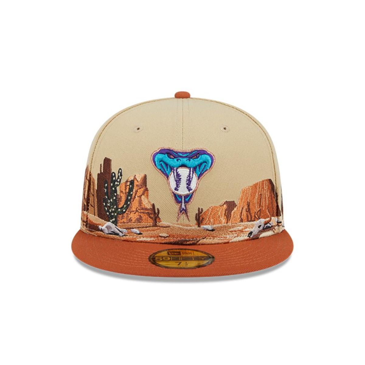 NEW ERA - Gorra 59Fifty Arizona Diamonbacks MLB Team Landscape Beige