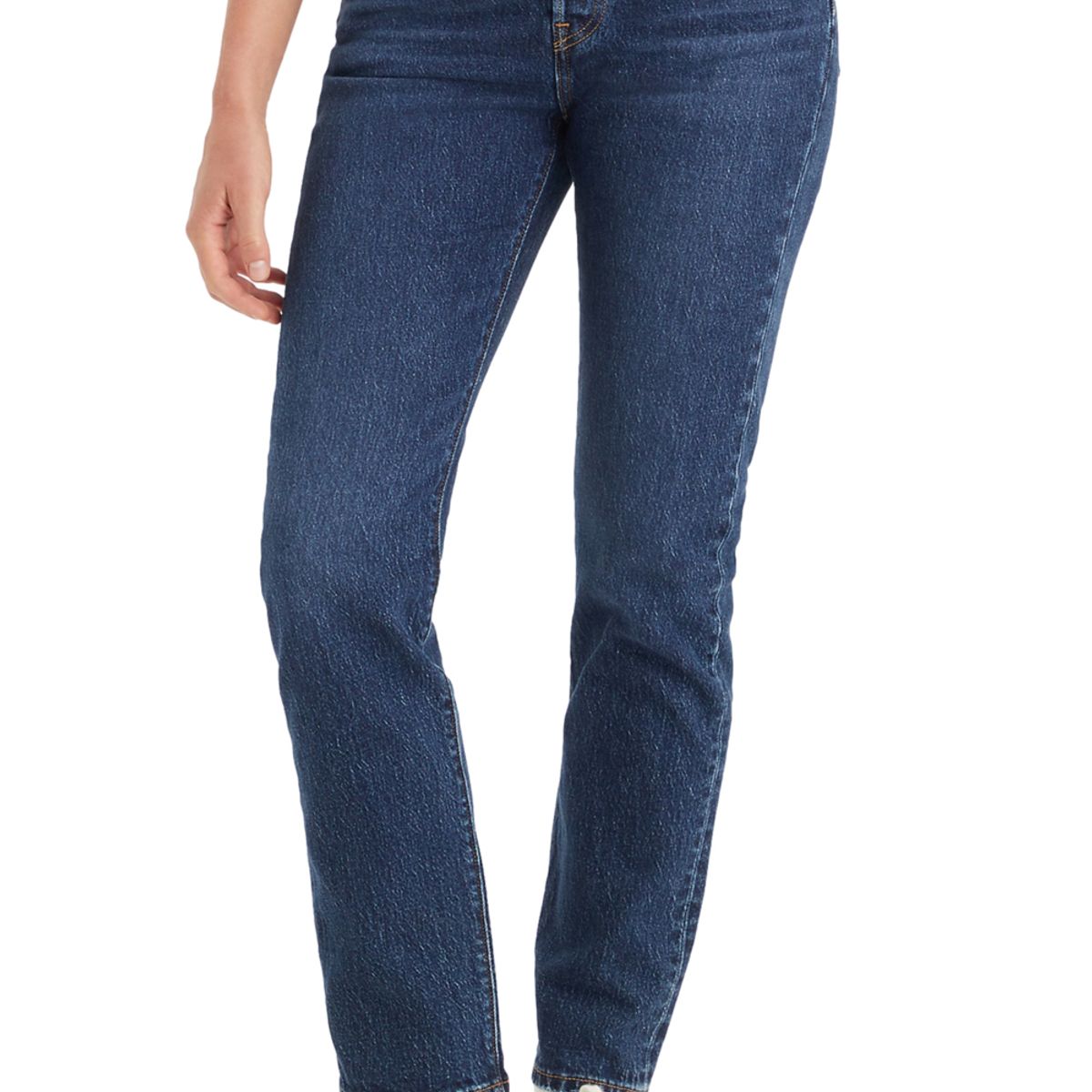 LEVIS - Jeans Mujer 501 Original Fit Azul Levis