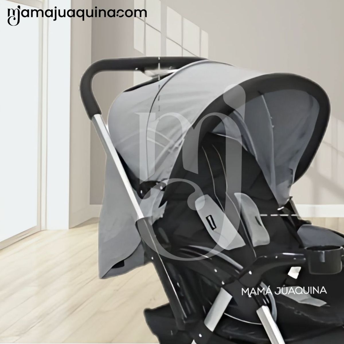 BABY - Coche Cuna de Lujo «KENDRIC» Edición Limitada Grey