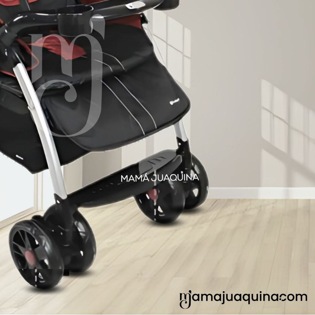 Baby - Coche Cuna de Lujo «KENDRIC» Edición Limitada Red
