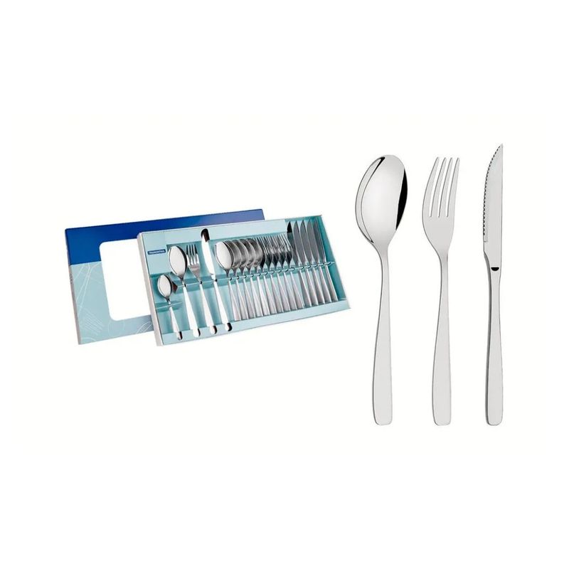 TRAMONTINA - Jgo de Cubiertos x24 pzas Cosmos - Tramontina
