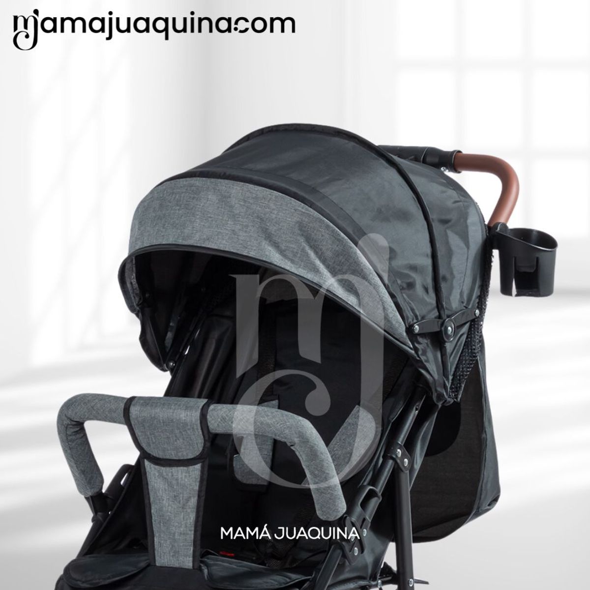 BABY - Coche Cuna de Lujo «MADDOX» Edición Limitada Black