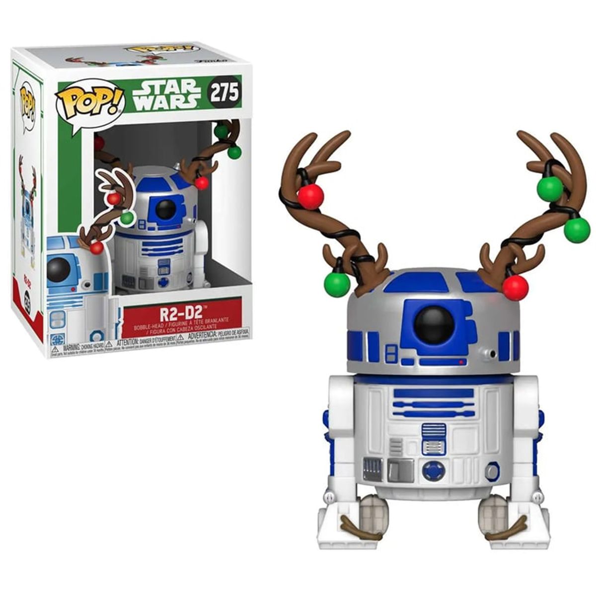 FUNKO - Funko Pop Star Wars - R2-D2 Navideño 275