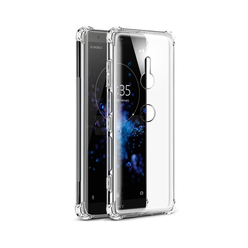 GENERICO - Funda Protector Case SONY XPERIA XZ3 - TRANSPARENTE ANTI IMPACTO