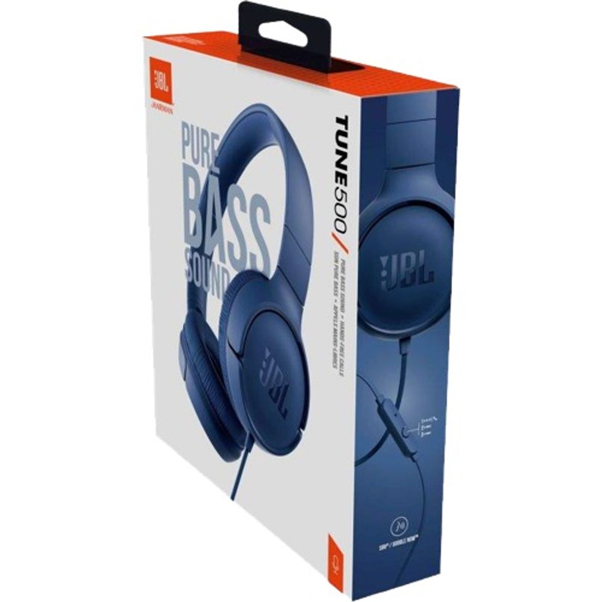 JBL - JBL TUNE 500 PURE BASS SOUND - AZUL