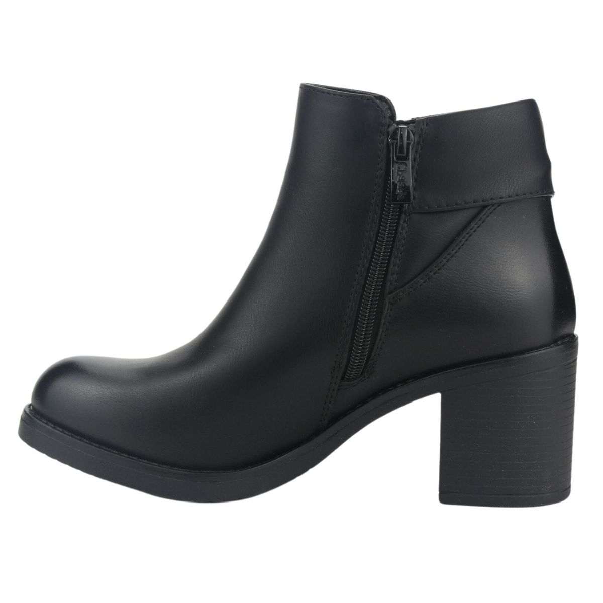 CHALADA - Botin Mujer Negro Casual Chalada Prata-3