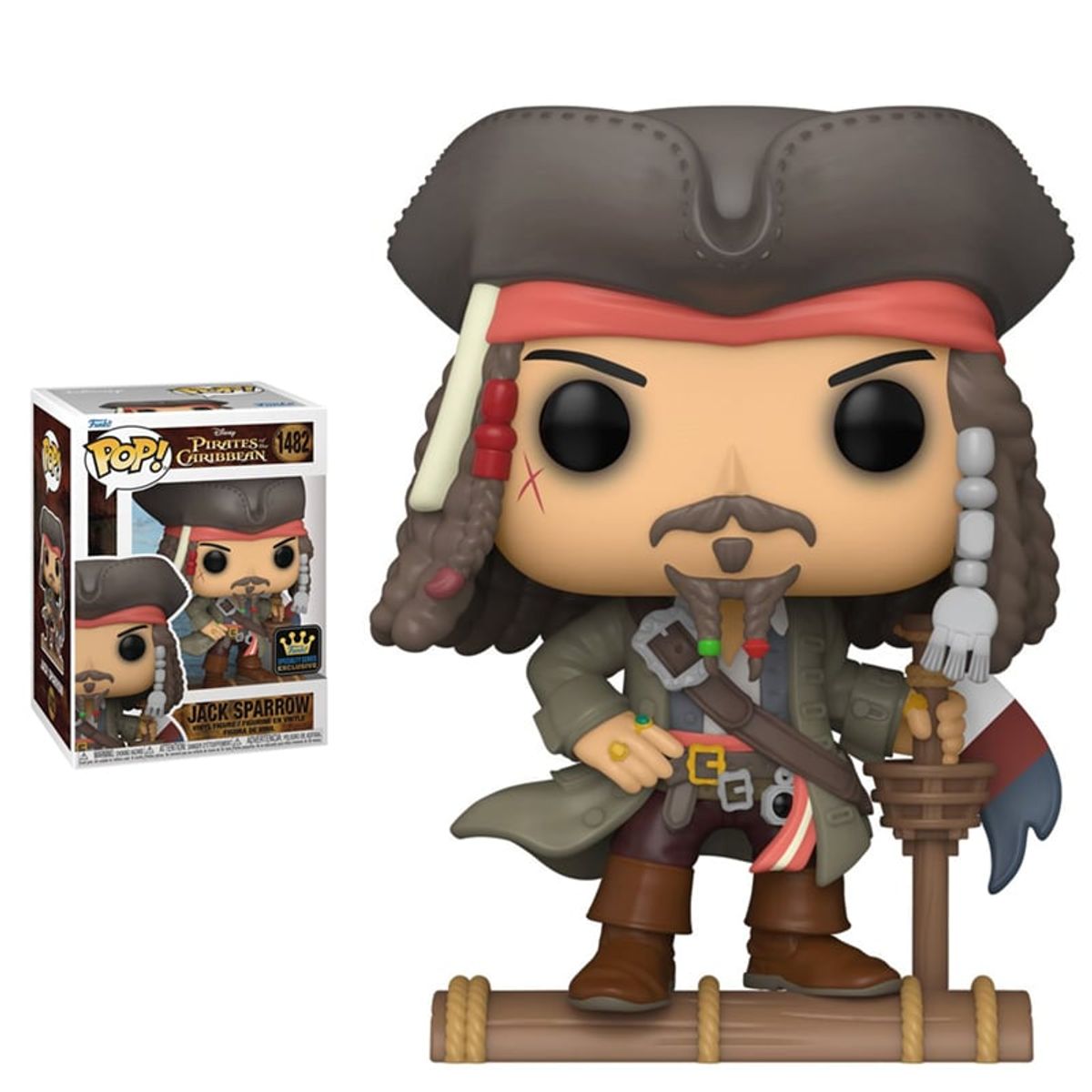 FUNKO - Funko Pop Piratas del Caribe - Jack Sparrow 1482