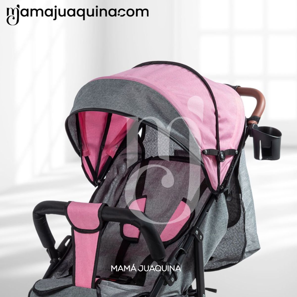 BABY - Coche Cuna de Lujo «MADDOX» Edición Limitada Pink