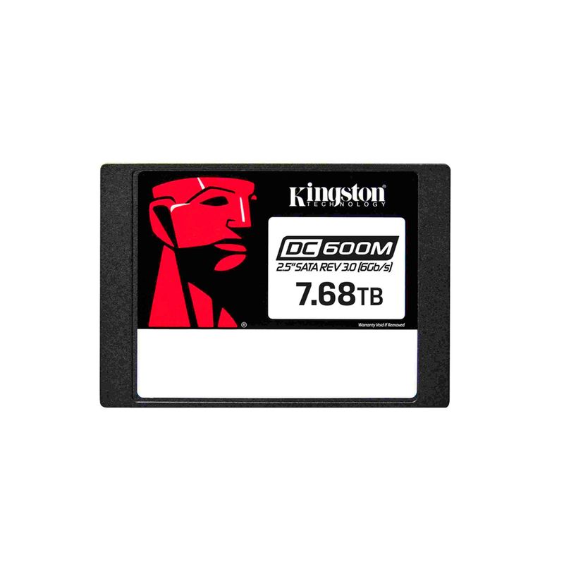 KINGSTON - SSD KINGSTON DC600M 7680GB SATA REV 30 6GBS 25 PN SEDC600M7680G
