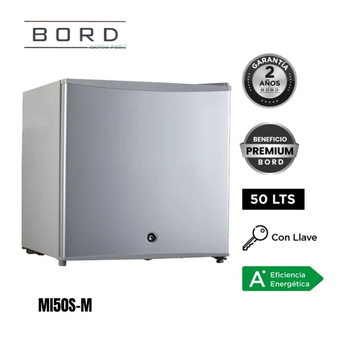 BORD - Frigobar Bord MI50S-M 50LT Silver