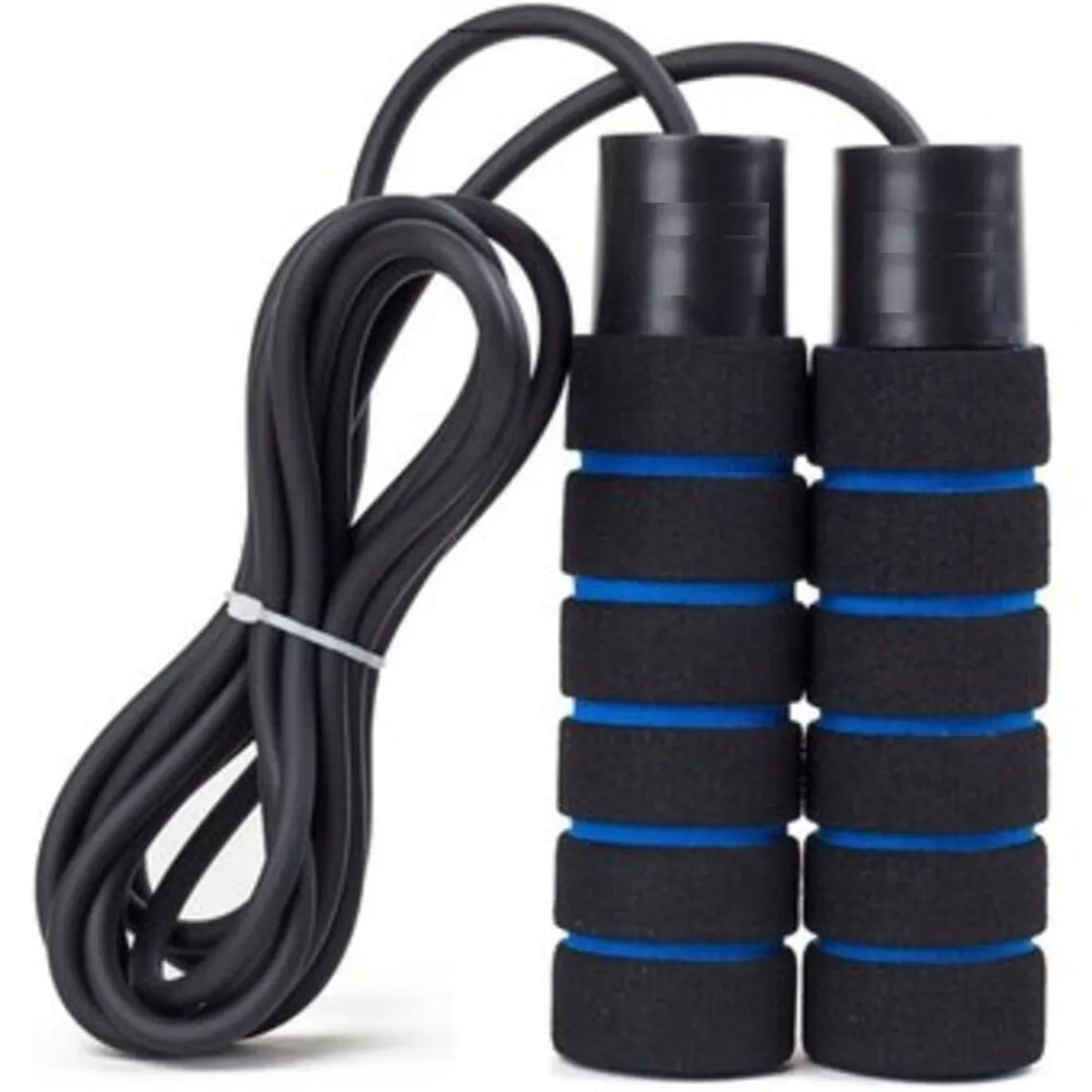 ALPHA GYM - Salta soga con peso ajustable cuerda de salto lastrada