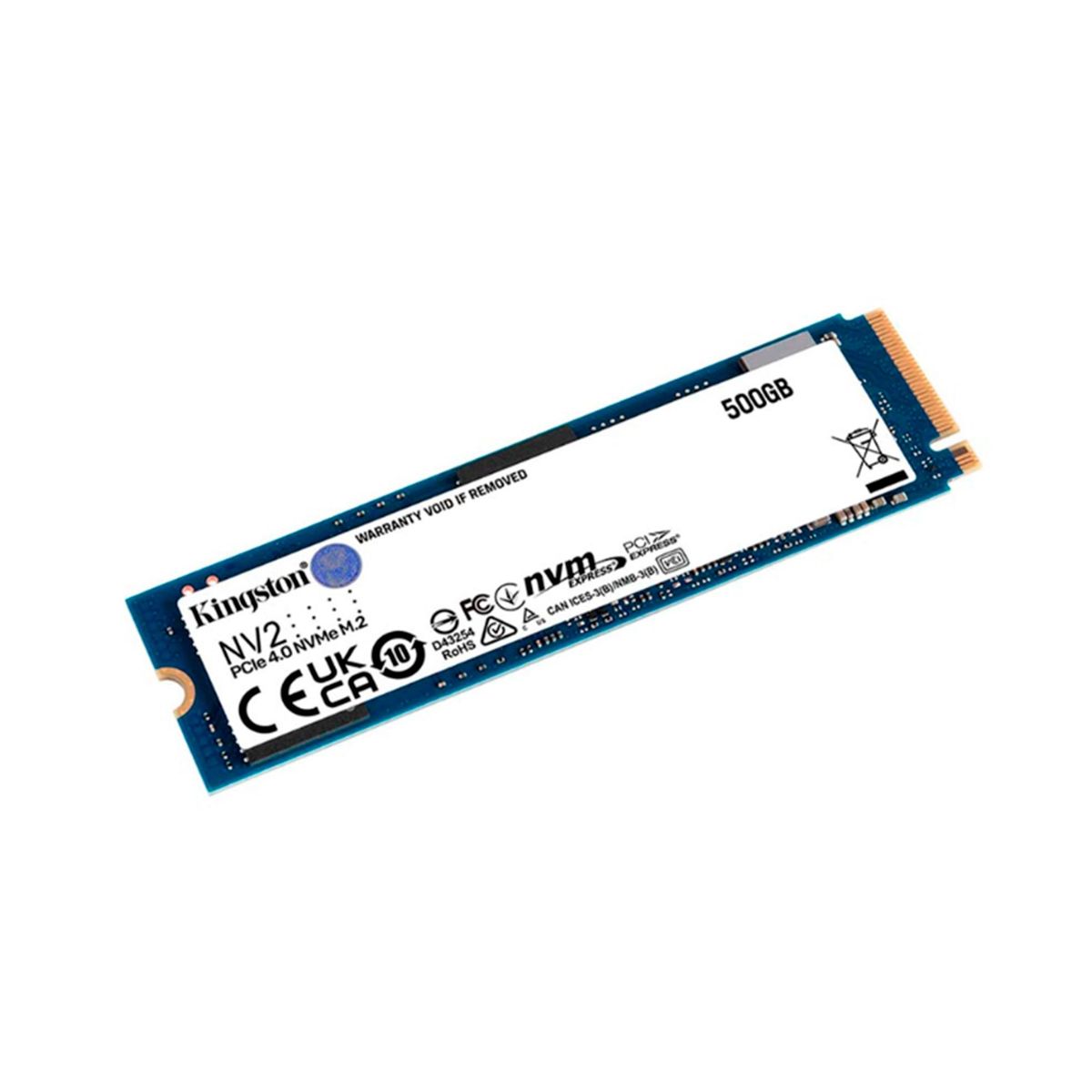 KINGSTON - SSD KINGSTON NV2 NVMe PCIe 40 500GB M2 2280 PN SNV2S500G