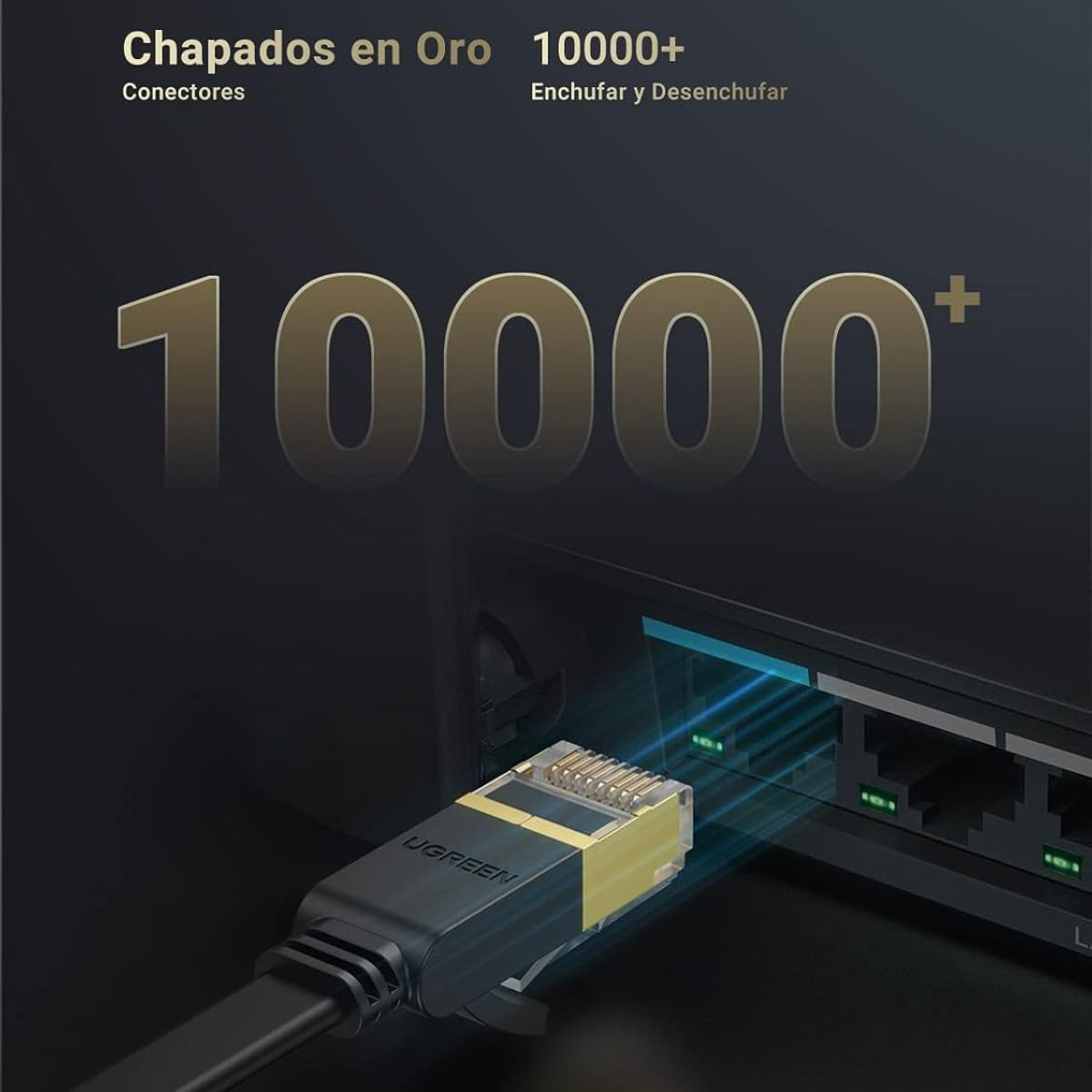 UGREEN - Cable De Red Cat 7 DE 15 Metros Ugreen 11266