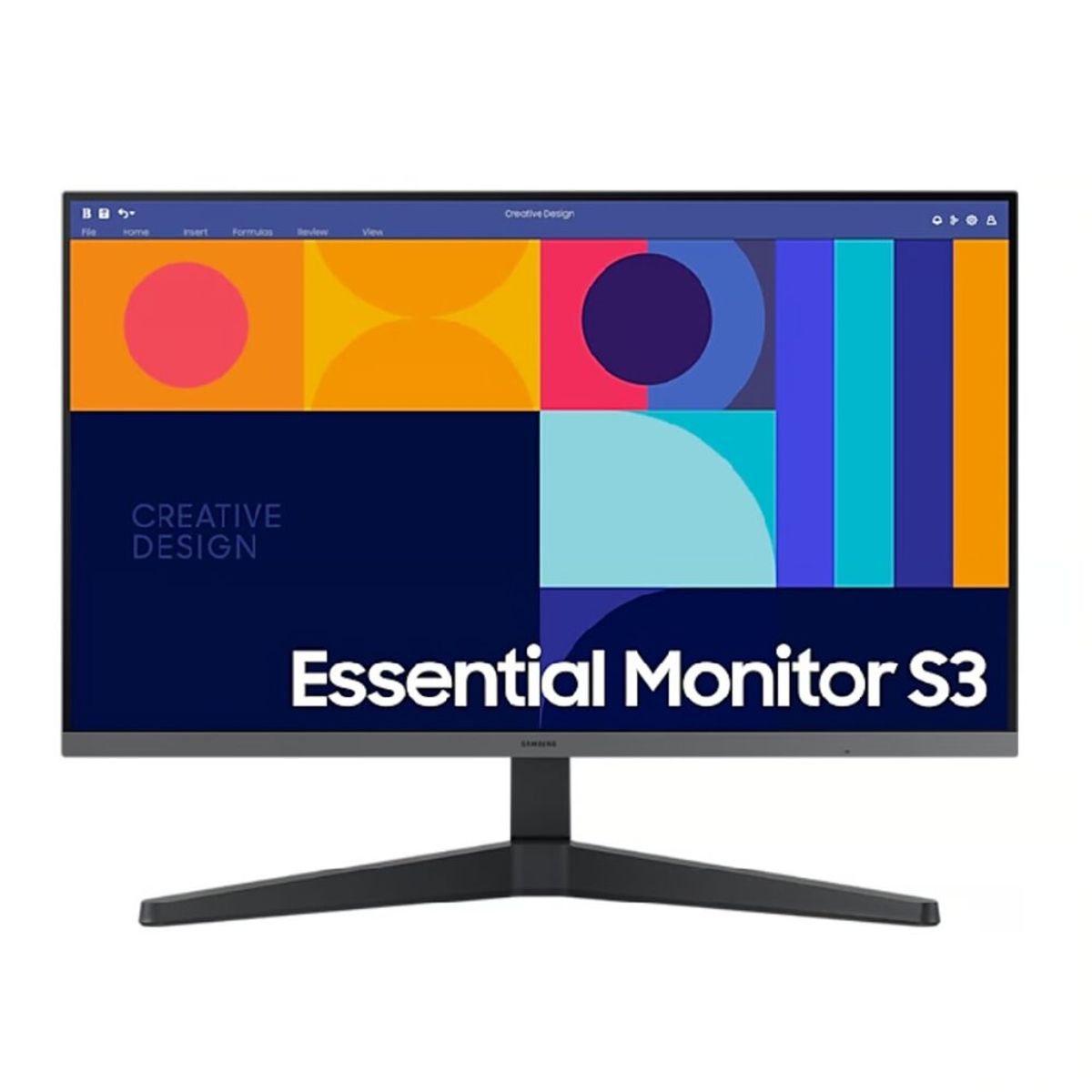 SAMSUNG - MONITOR SAMSUNG ESSENTIAL S3 LED 27 LS27C330GAXLPE IPS  100HZ