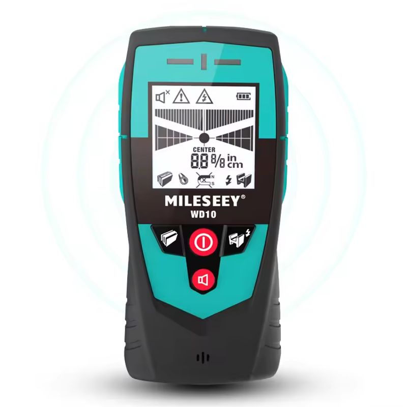 MILESEEY - Mileseey Detector escaner de materiales para pared Mileseey WD10