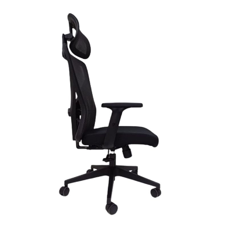 MOBELART - Silla para Oficina Presidente Konu Negro Ergonómica möbelArt