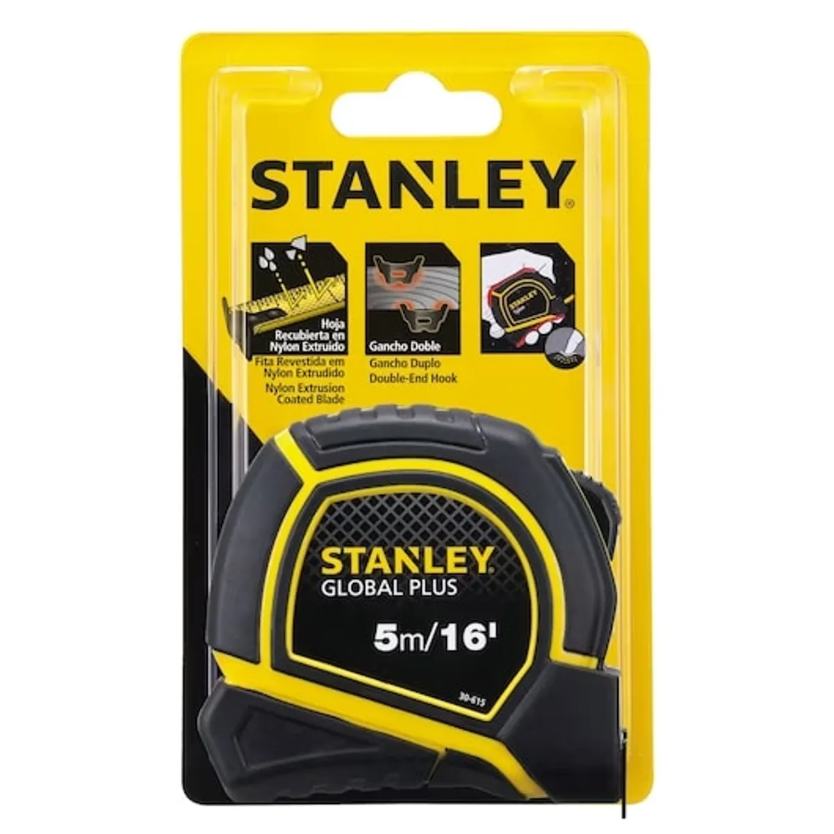STANLEY - Cinta Métrica Glob Plus 5Mts-16Pulg Stanley