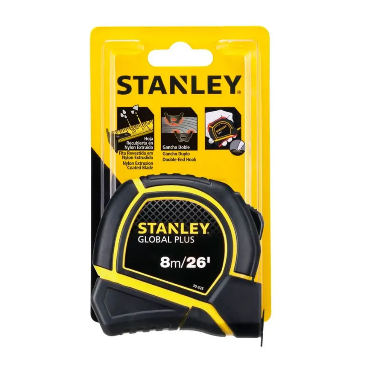 STANLEY - Cinta Métrica Glob Plus 8Mts-26Pulg Stanley