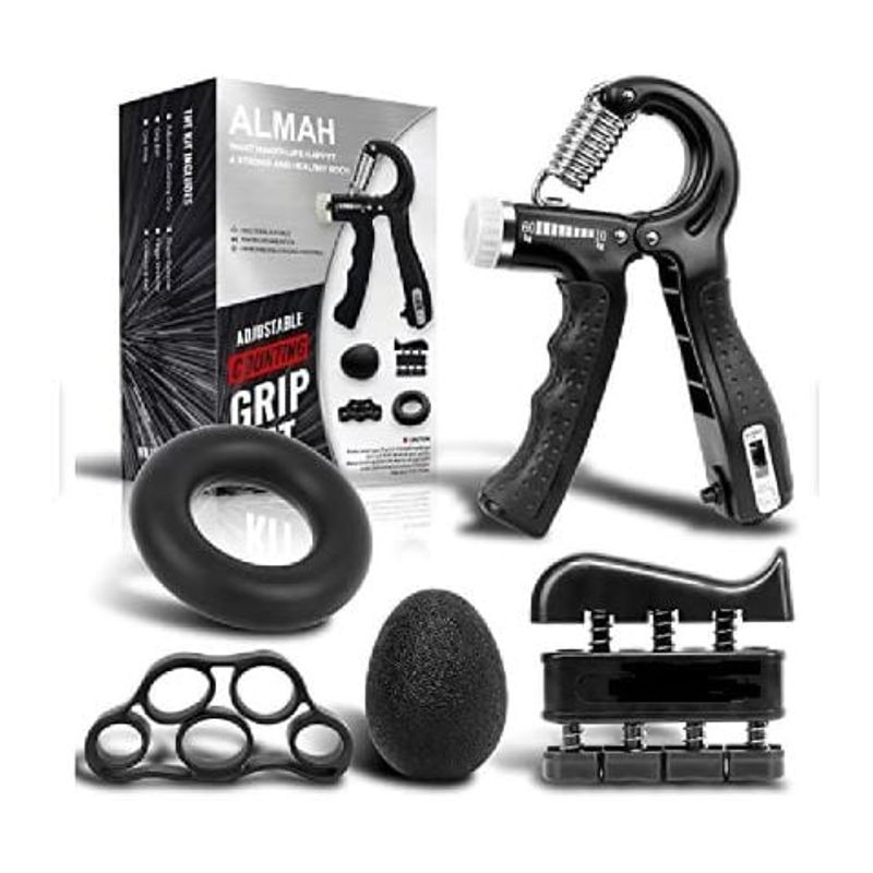 WATERLIFE - Kit 5 en 1 Hand Grip – Fortalecedor de Dedos y Manos