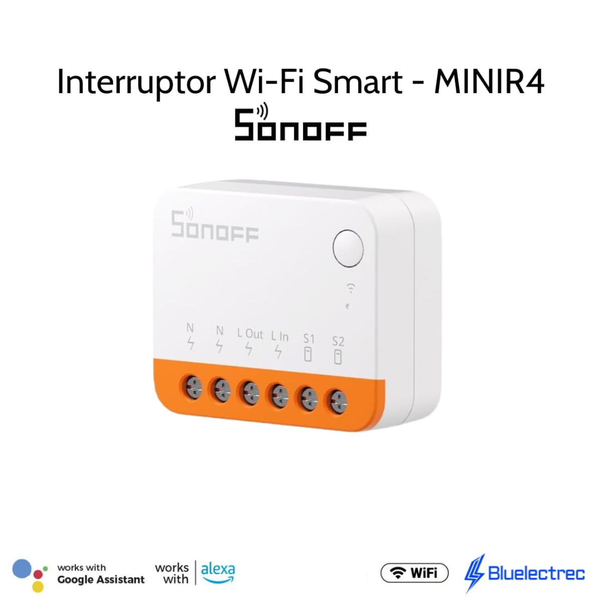 SONOFF - Interruptor inteligente WiFi MINIR4 - SONOFF