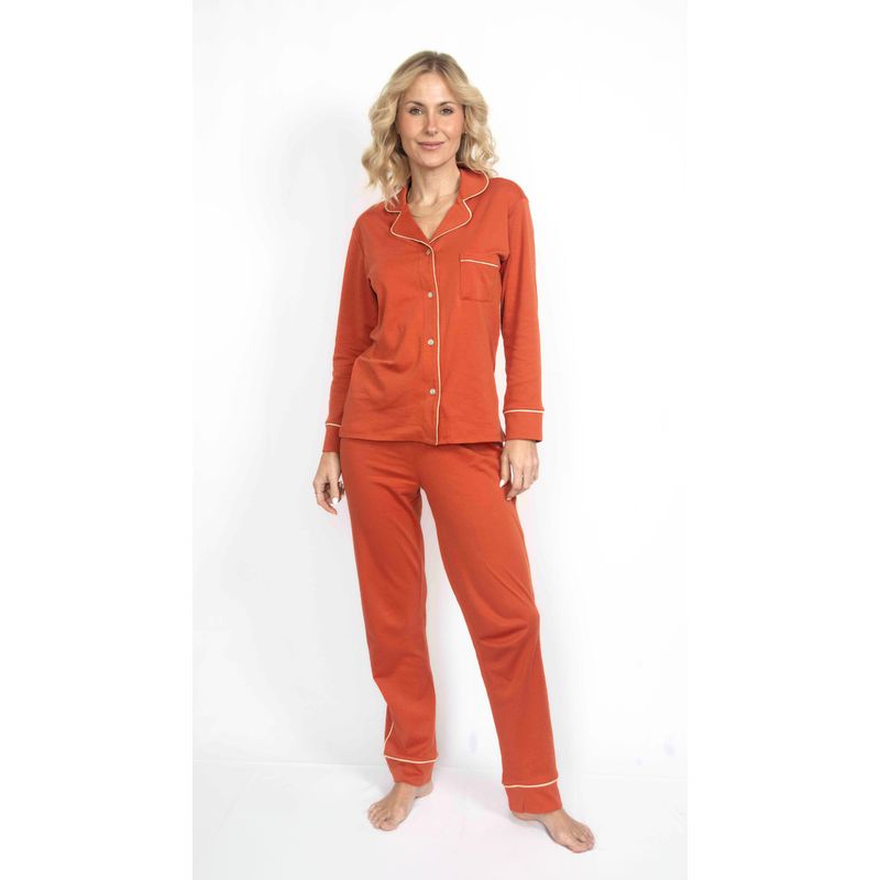 A ALLEGRIA - Pijama Mujer Algodón Pima