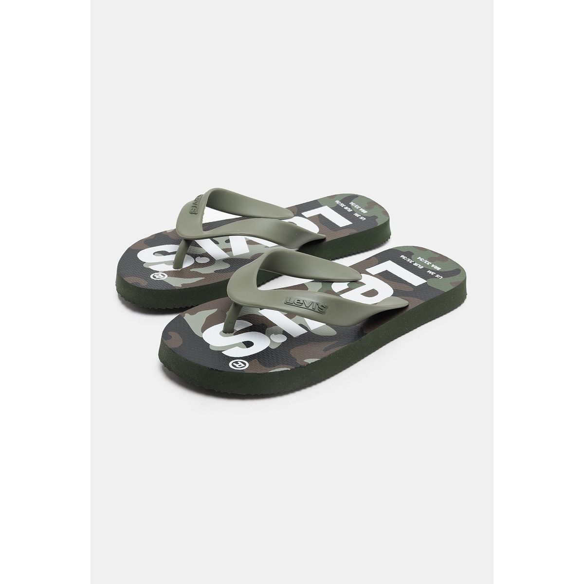 LEVIS - Sandalias Hombre Regular Verde Levis