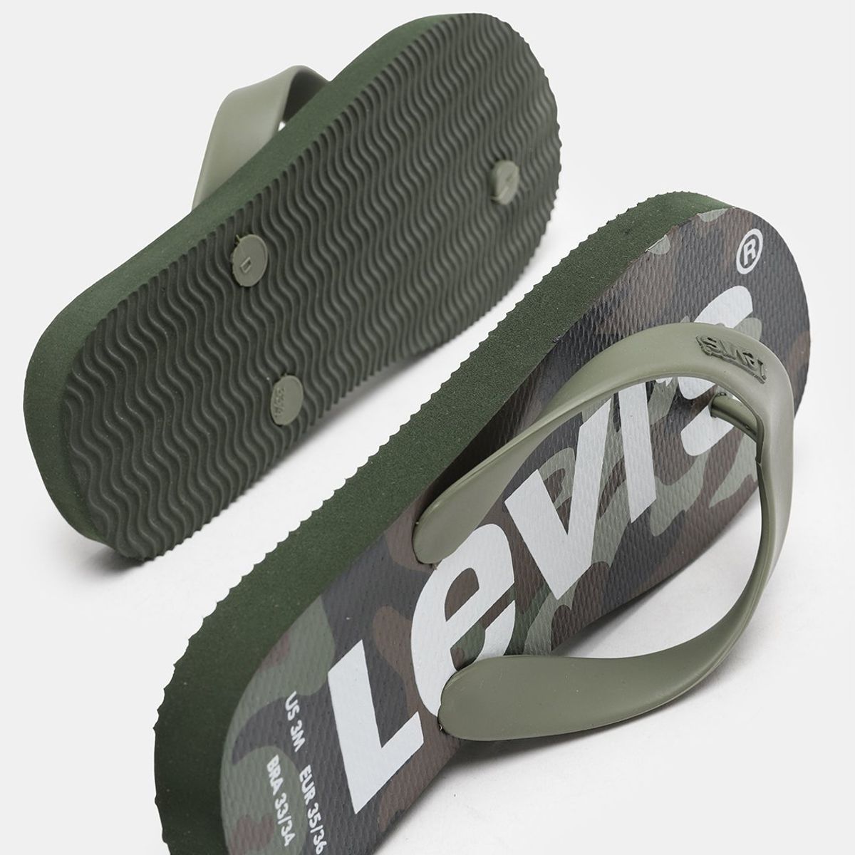 LEVIS - Sandalias Hombre Regular Verde Levis