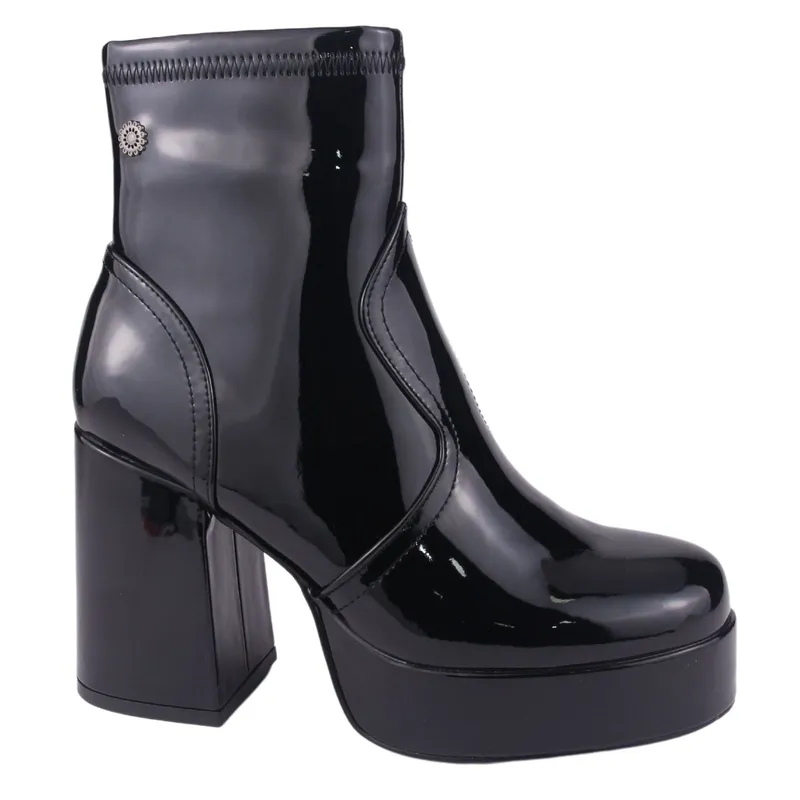 CHALADA - Botin Mujer V Negro Moda Chalada Dream-6