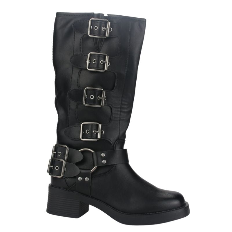 CHALADA - Bota Mujer Negro Casual Chalada Biker-2