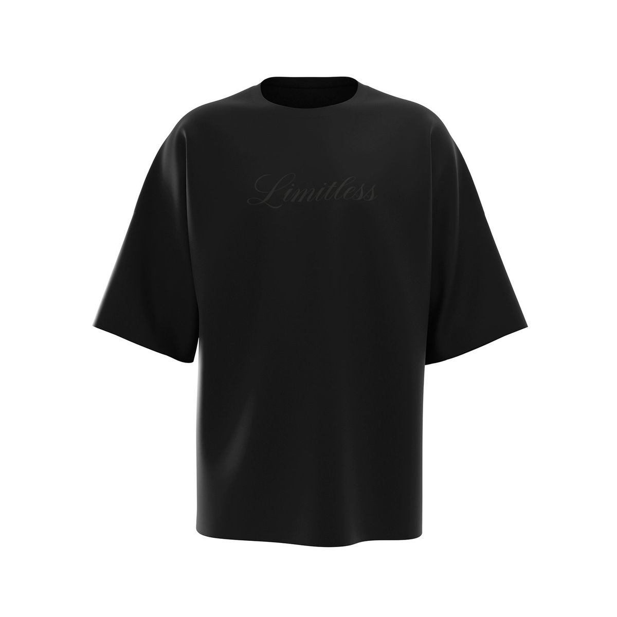 LIMITLESS - Polo Urbano Unisex Limitless T-Shirt Basic Black