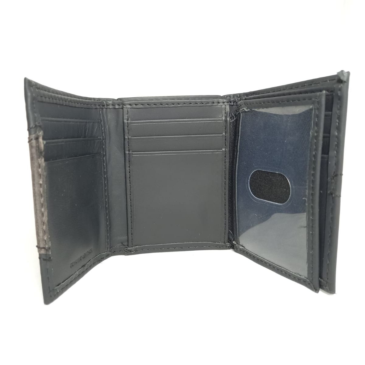GENERICO - Billetera Trifold de Cuero para Hombres Dickies - Negro