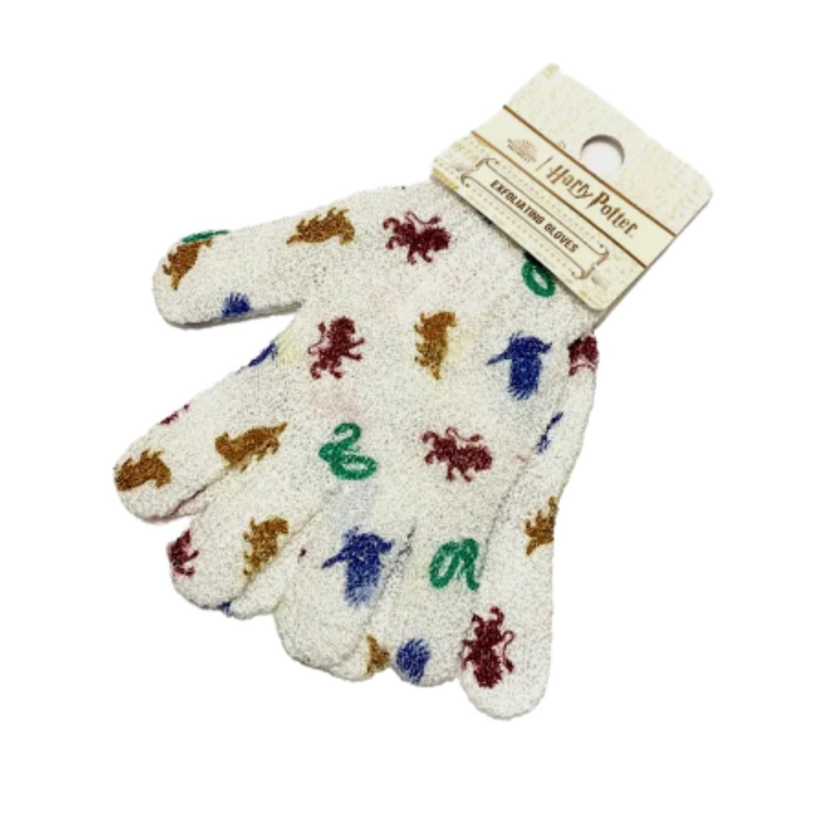 HARRY POTTER - Guantes Exfoliantes Harry Potter - Blanco