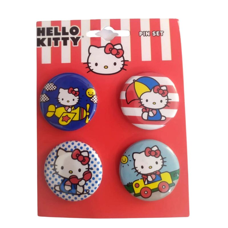 SANRIO - Pines Hello Kitty Packx4