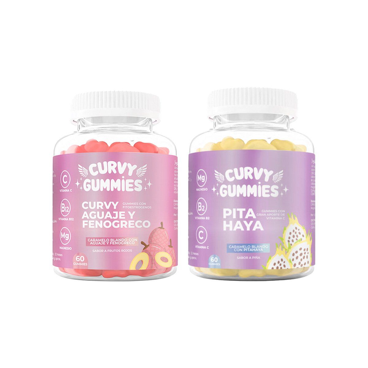IMPORTADO MC - PACK CURVY - PITAHAYA  Y  AGUAJE