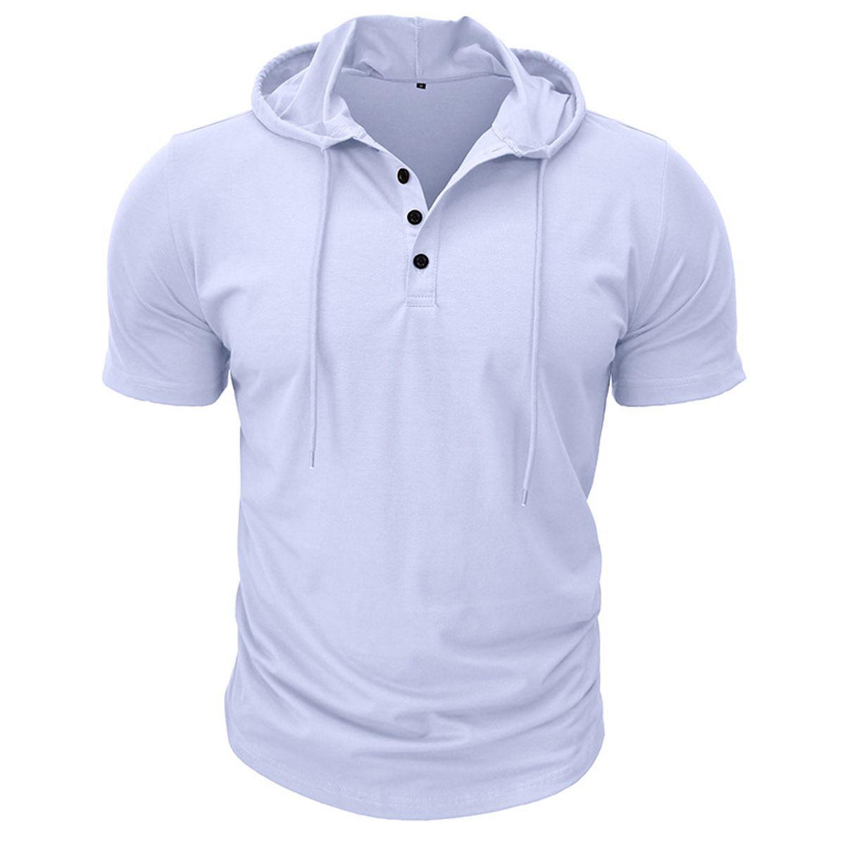 BLWOENS - Camiseta de manga corta de verano para hombres - Blanco