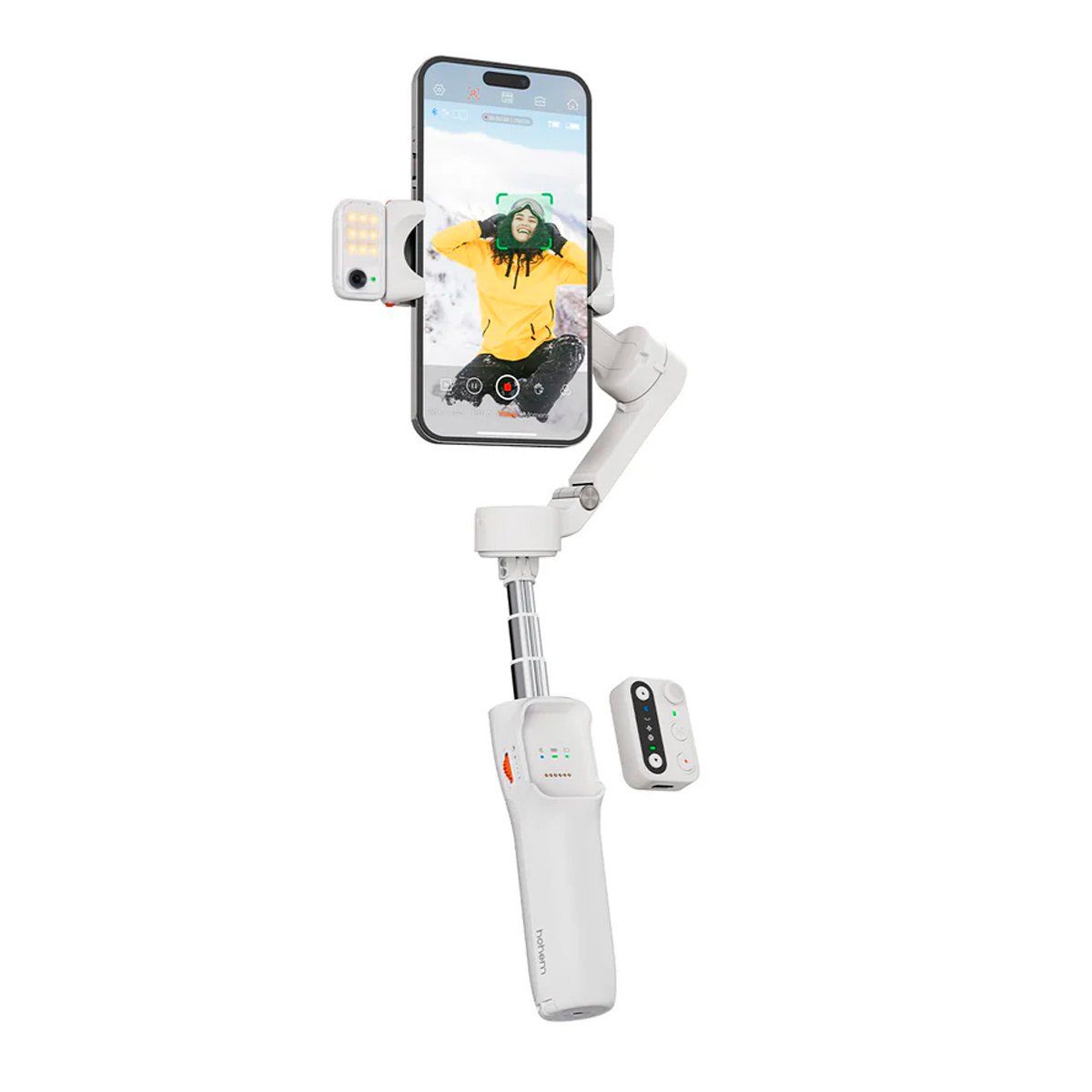 HOHEM - Gimbal Estabilizador Hohem ISteady V3 con Sensor IA Stick Blanco