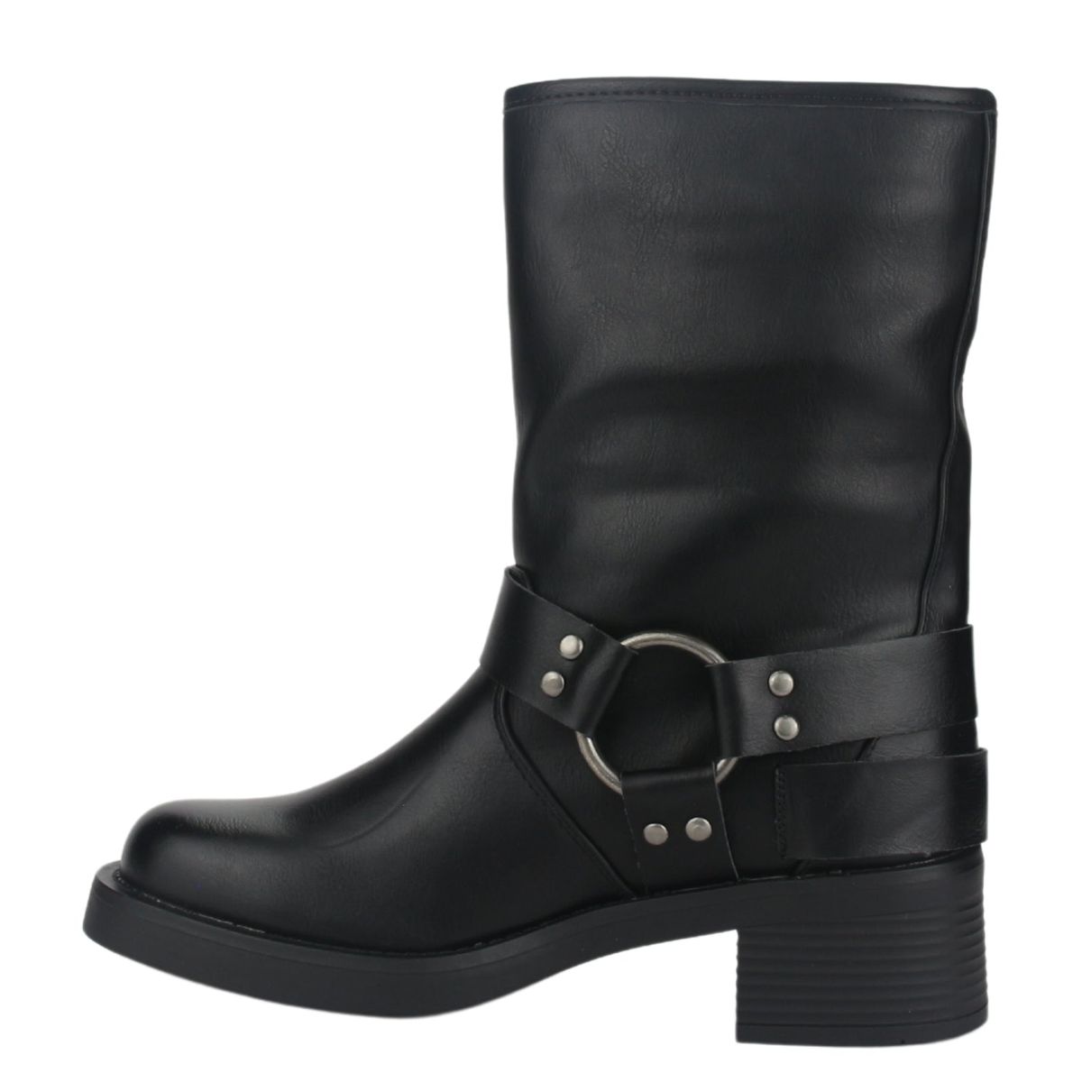 CHALADA - Botin Mujer Negro Casual Chalada Biker-1
