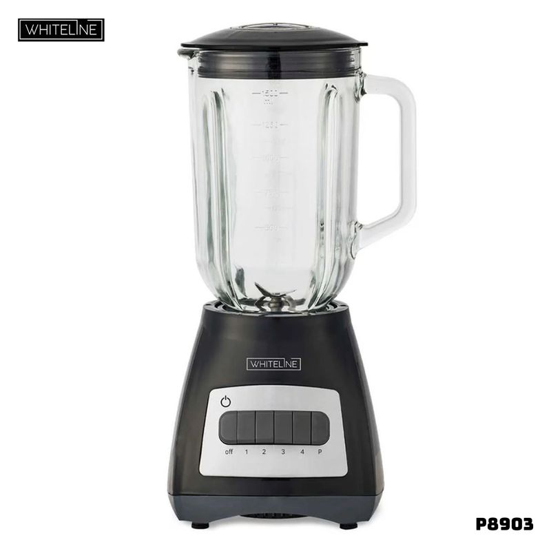 WHITELINE - LICUADORA WHITELINE 4 VELOCIDADES 400W NEGRA - P8903