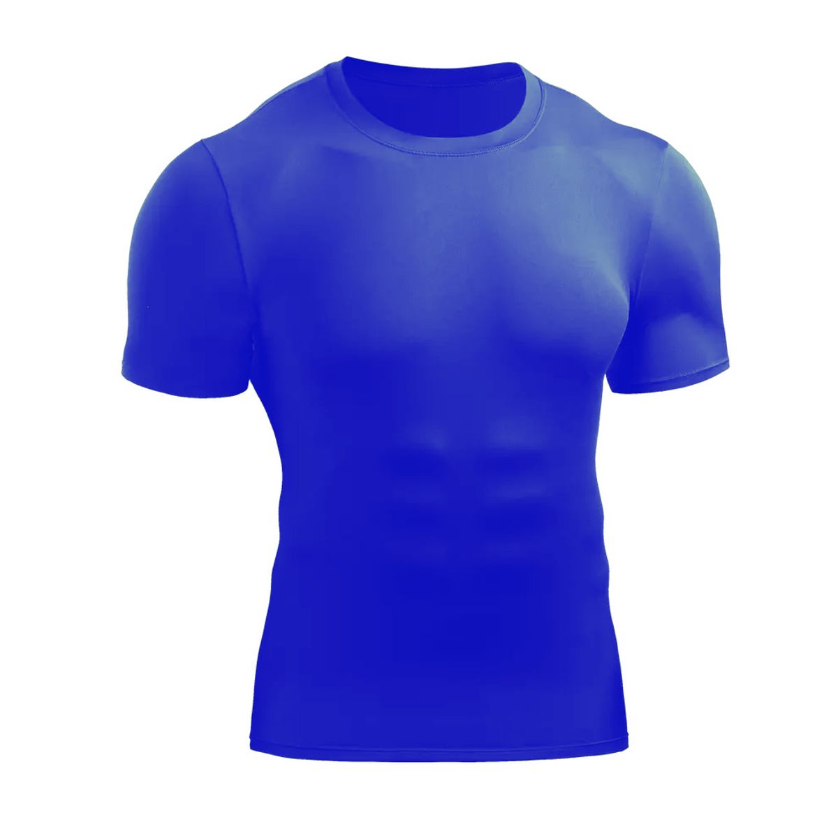 GENERICO - Polo Licra Manga Corta Azulino XL