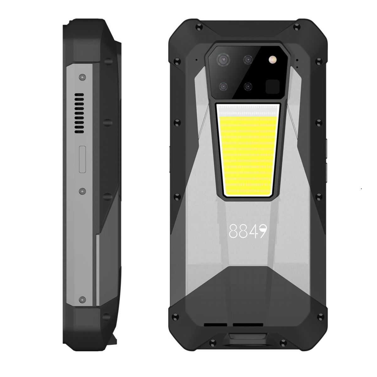 GENERICO - Unihertz Tank 3 Pro 8849 512GB 16GB Negro.