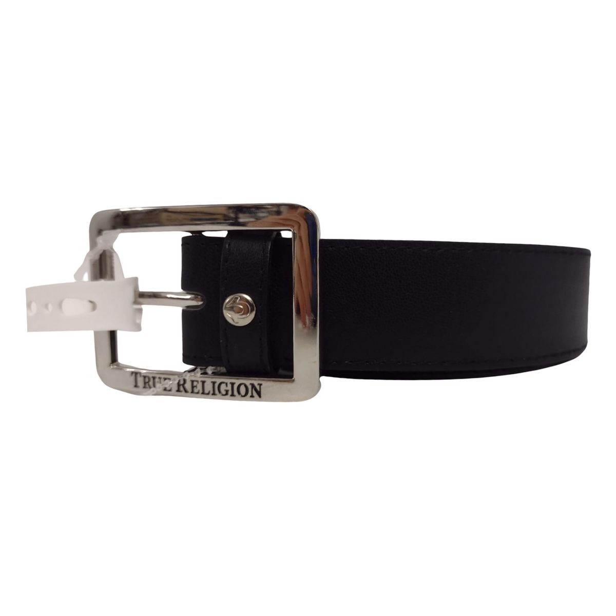 GENERICO - Cinturón o Correa De Hombre True Religion Cuadrado - Negro