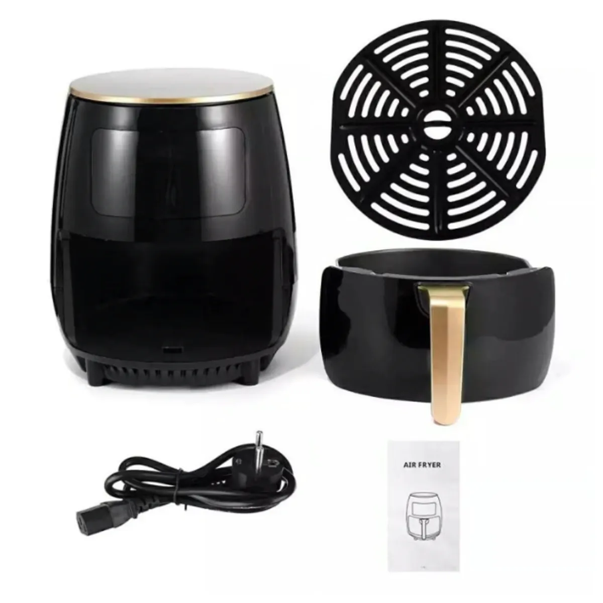 GENERICO - Freidora Aire Airfryer Digital 6 LTs Sin Aceite