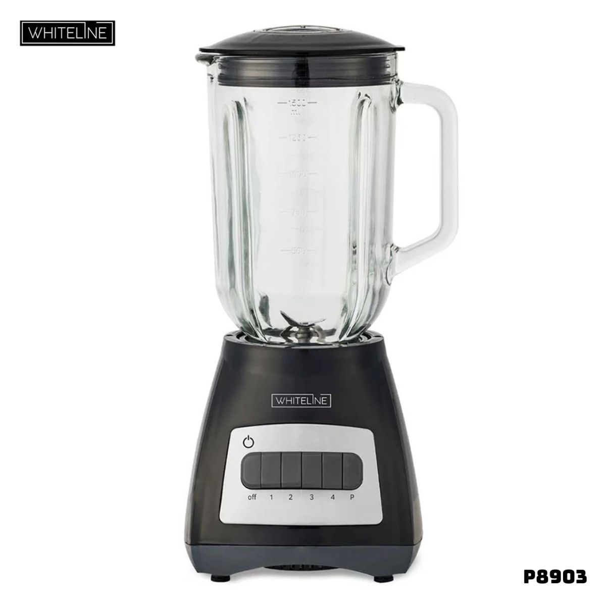 WHITELINE - LICUADORA WHITELINE 15L VASO DE VIDRIO 400W