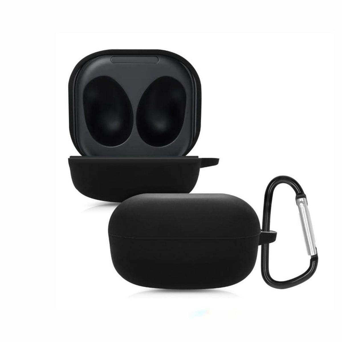 CASE - Funda de Silicona Para Samsung Buds 2 - Negro