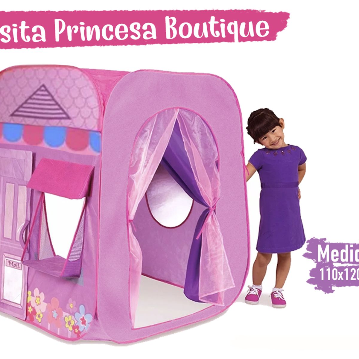 GENERICO - Casita Boutique Princesas Plegable