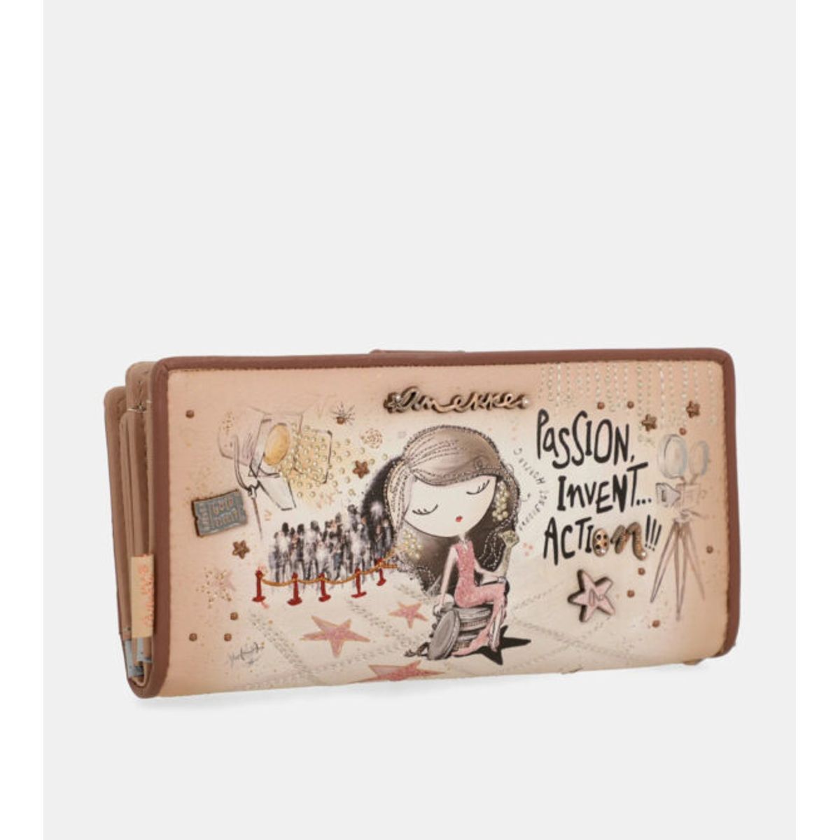 GENERICO - Billetera larga de dama-Anekke Hollywood