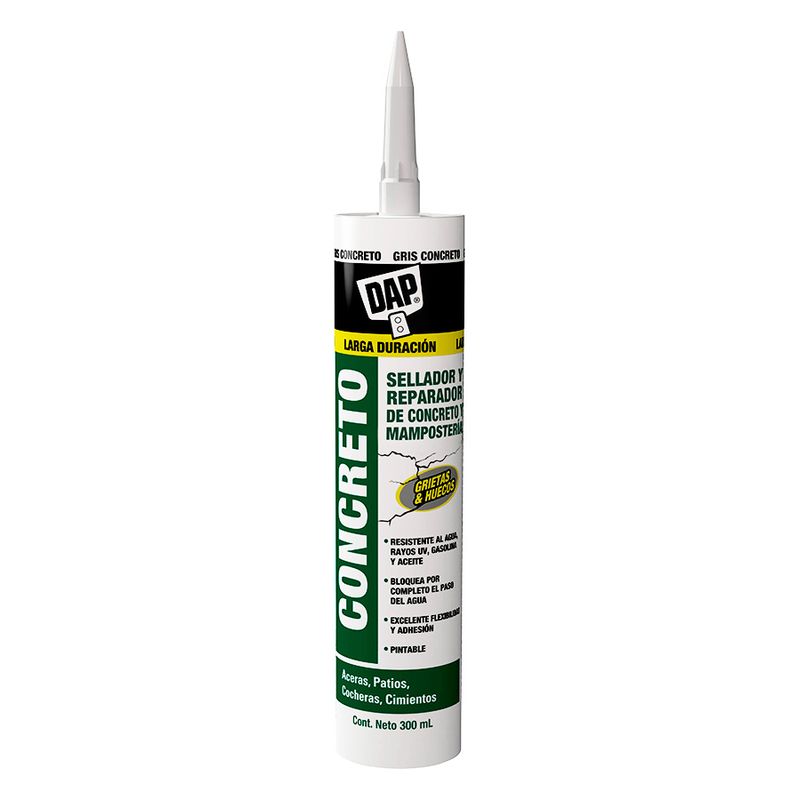 RUST OLEUM - SELLADOR REPARADOR DE CONCRETO Y MANPOSTERIA DAP BLANCO 300 ML