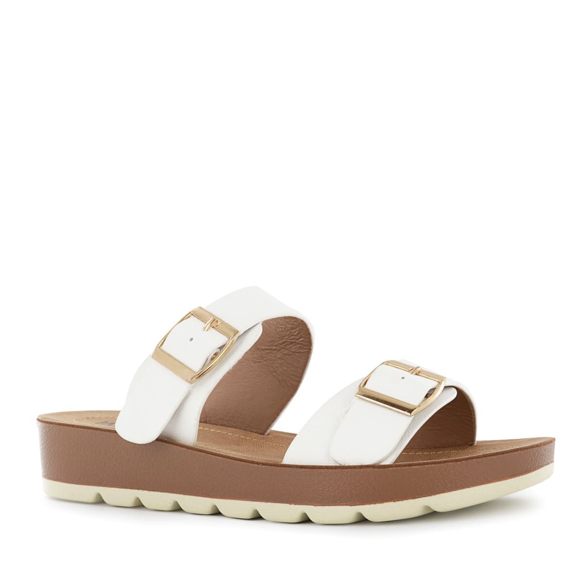 IMPULS - Sandalias Cuña Mujer Impuls Armida09 Blanco