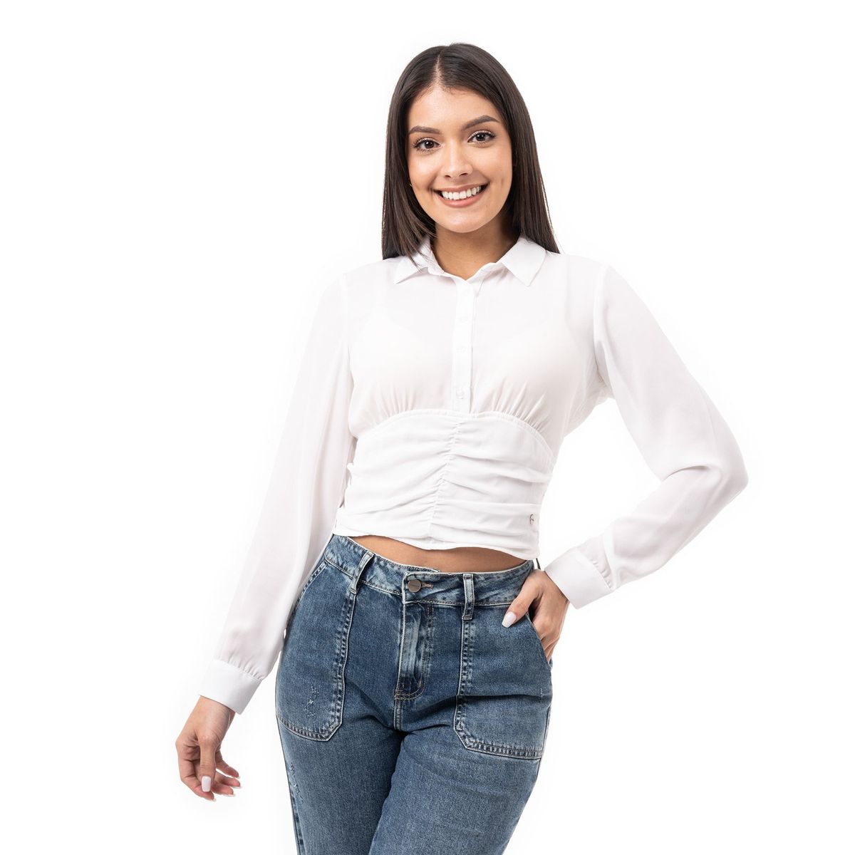 PIONIER - Blusas Gasa Mujer Shelzi Pionier