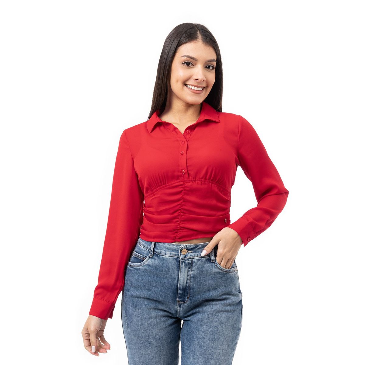 PIONIER - Blusas Gasa Mujer Shelzi Pionier